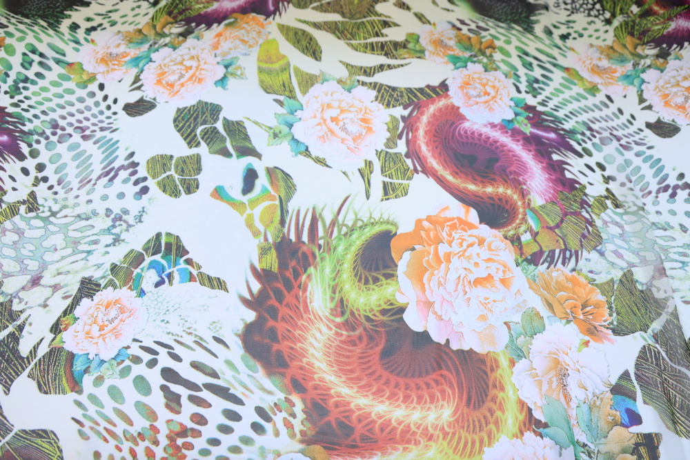 Шифон набивной