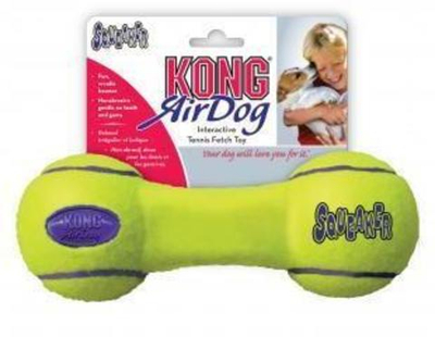 Игрушка для собак KONG Air "Гантель" средняя 18 см