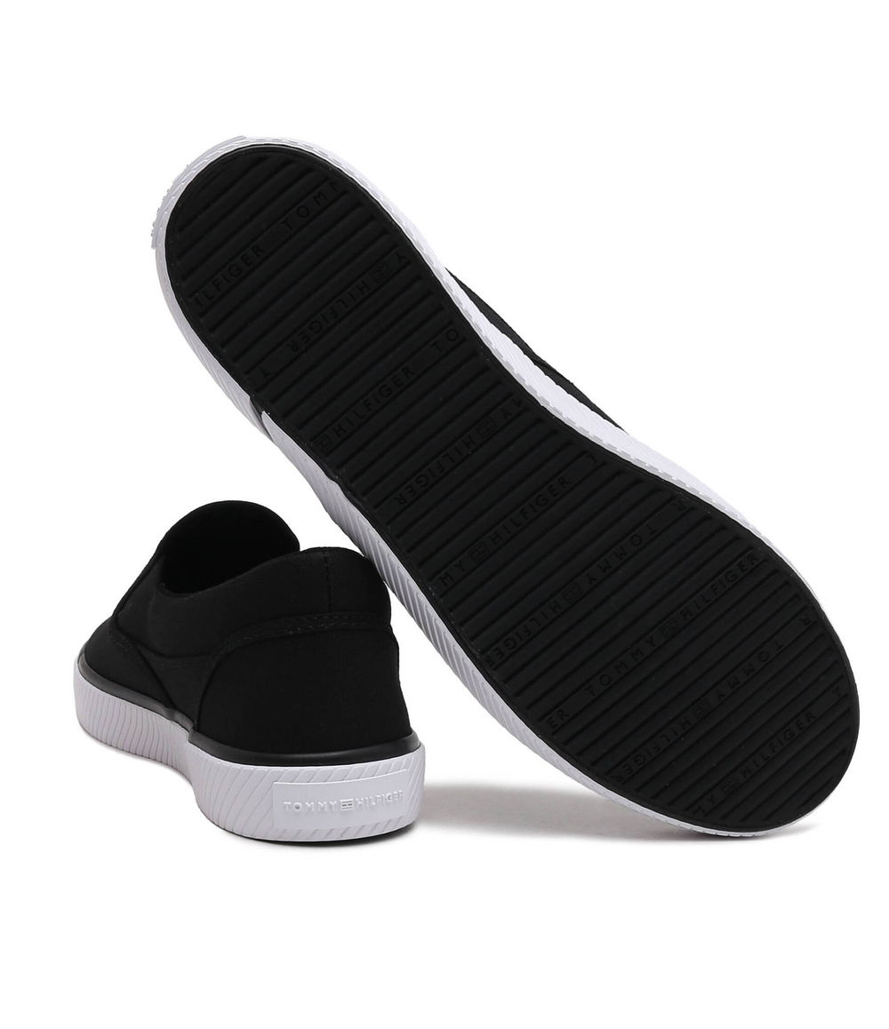 Слипоны VULC CANVAS Tommy Hilfiger - черный(FW0FW08065)