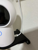 Кронштейн-полка для камеры Aqara G3 на стену, черная, 3D печать