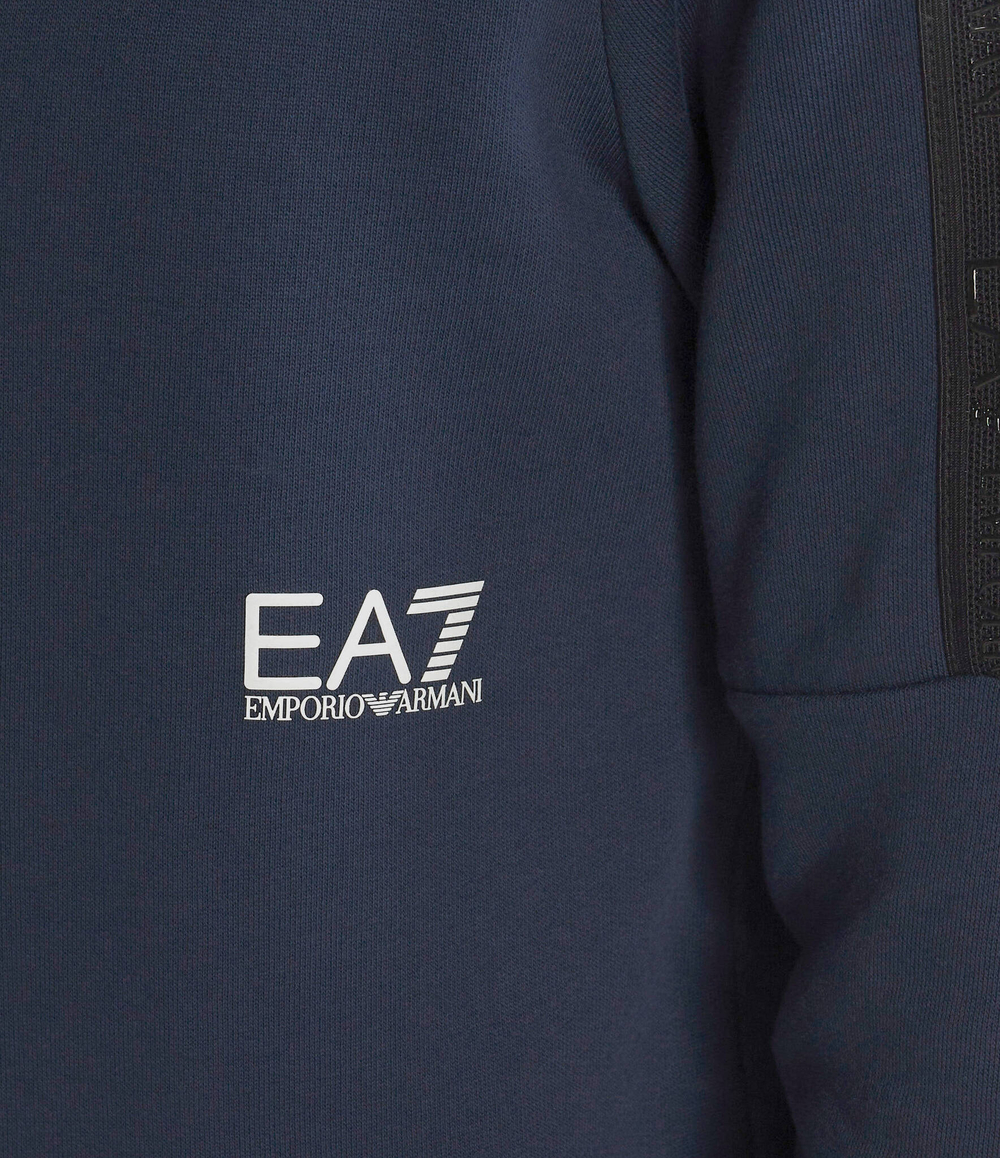 Худи EA7 - темно-синий(3DPM56 PJEQZ)