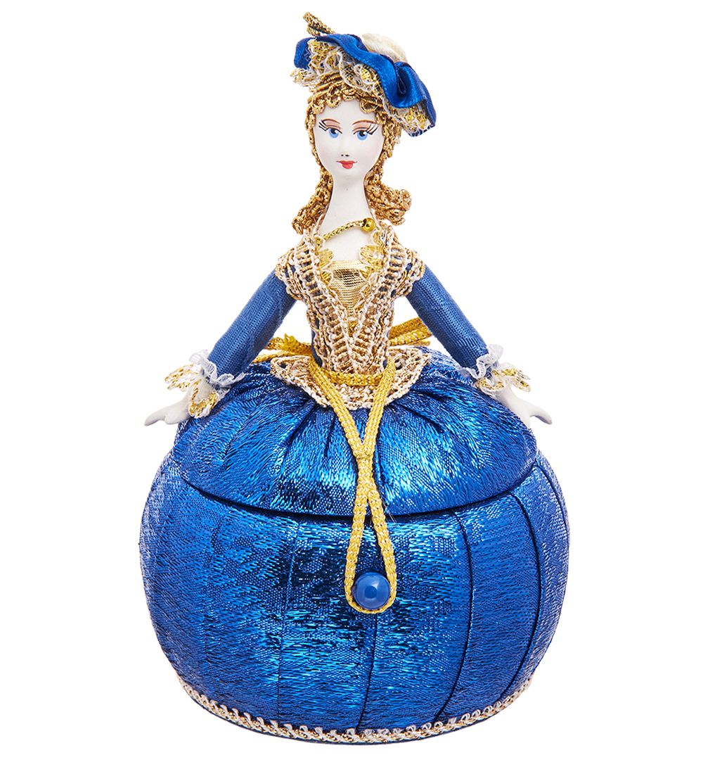 RK-731/3 Кукла-шкатулка «Дама в нарядном платье»