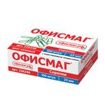 Скрепки ОФИСМАГ, 25 мм, зеленые, 100 шт., в картонной коробке, 226246
