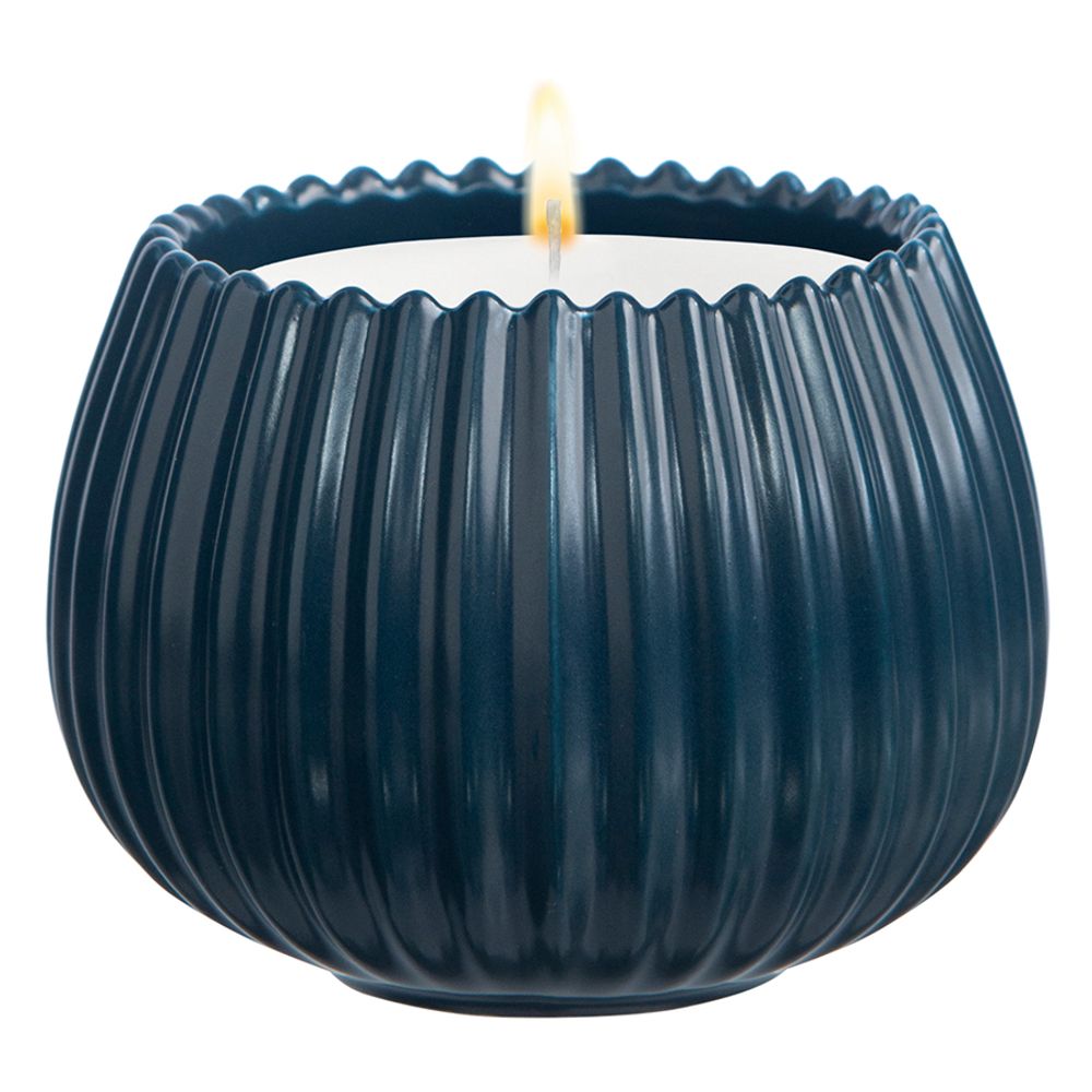 Свеча ароматическая Cypress, Jasmine &amp; Patchouli из коллекции Edge, синий