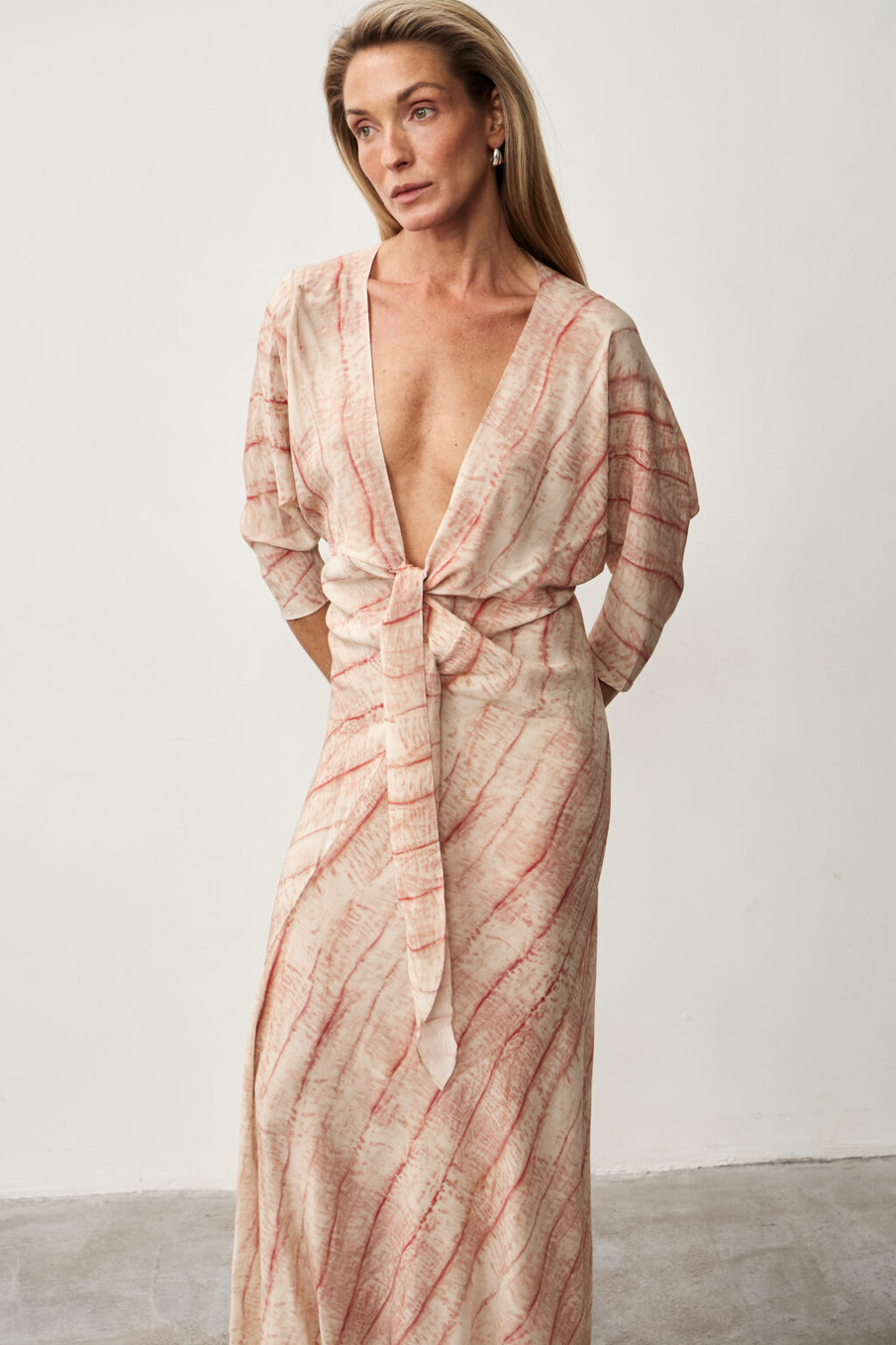 Платье Row silk