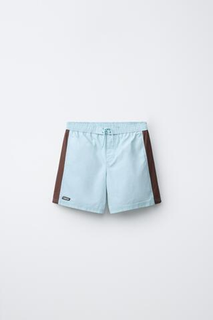 ZARA X PUKAS UKAS SURF С ЦВЕТНЫМИ БЛОКАМИ, СИНИЙ