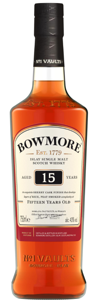 Bowmore,  15 Years Sherry Cask