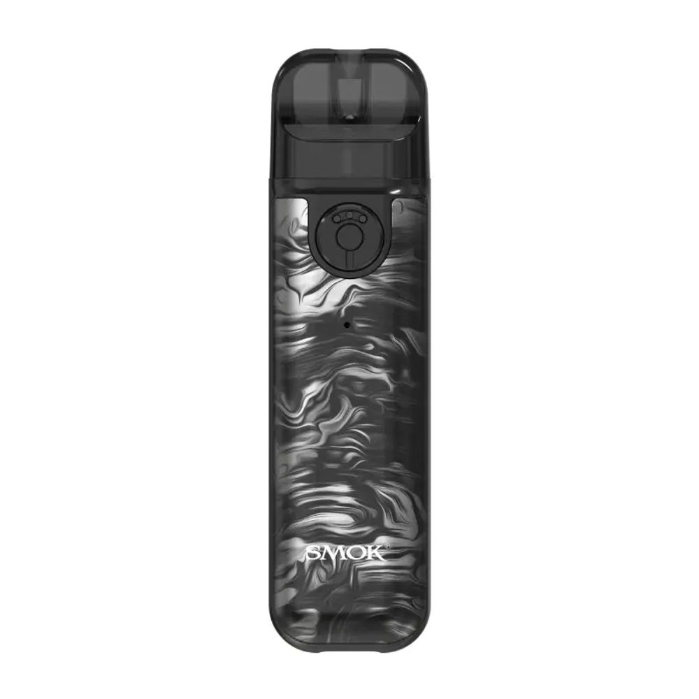 Набор SMOK Novo 4 mini 900mAh Pod Kit - Fluid Black Grey Набор SMOK Novo 4 mini 900mAh Pod Kit - Fluid Black Grey