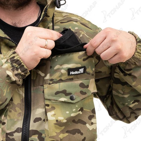 Костюм летний противомоскитный Тайфун, цв.Мультикам р.60-62/182-188 (T-KS-T-M1082-5XL-2) Helios