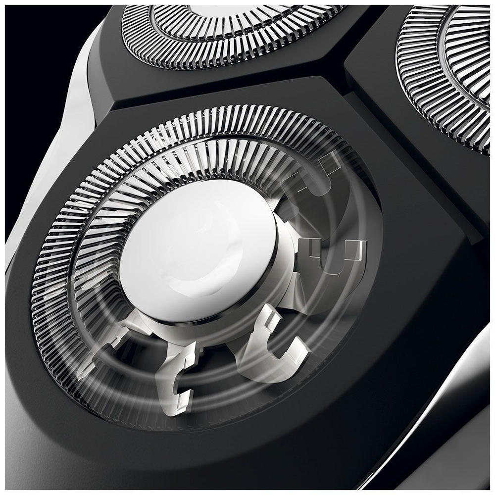 Электробритва POLARIS PMR 0305R wet&dry PRO 5 blades черный/хром