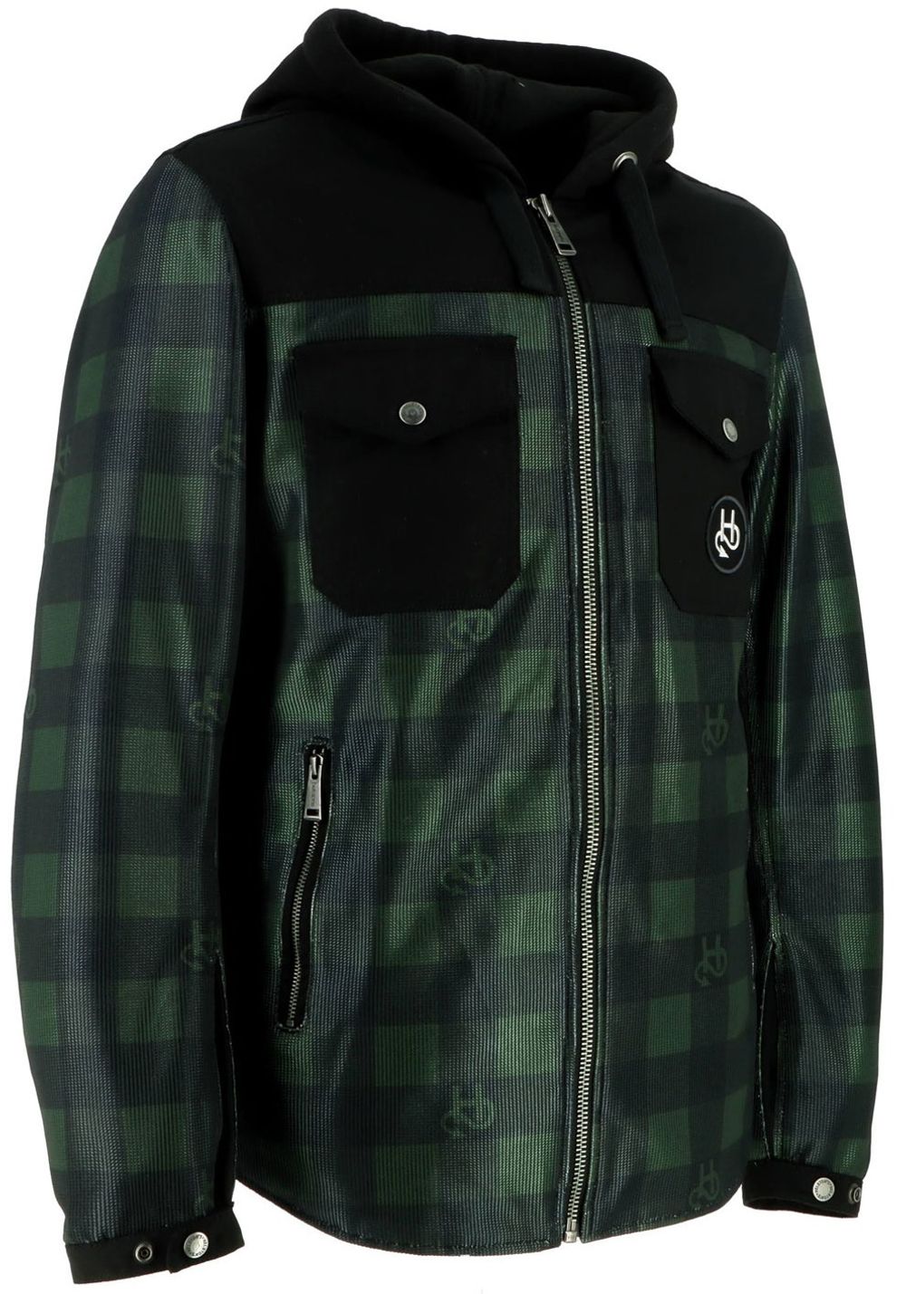 Wood Air Canvas-Mesh / Черно-зеленый