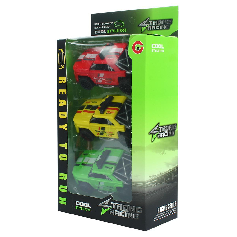 Набор машин 3шт, коробка 9813-10