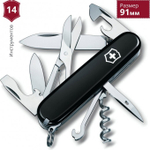 Нож Victorinox Climber, 91 мм, 14 функций, черный
