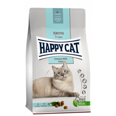 Happy Cat Sensitive - корм для кошек для поддержания здоровья почек с мясом птицы
