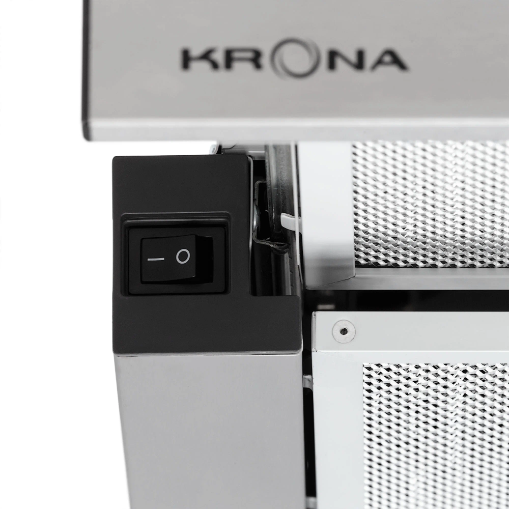 Встраиваемая вытяжка Krona KAMILLA T 600 INOX (1 мотор)