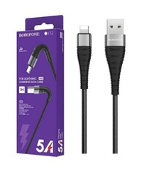 Кабель USB - Lightning BOROFONE BX32 (черный) 1м