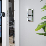 Умный cенсорный выключатель одноклавишный (серебряный)