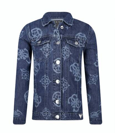 Джинсовая куртка Guess - голубой(J3YL01 D45E0)