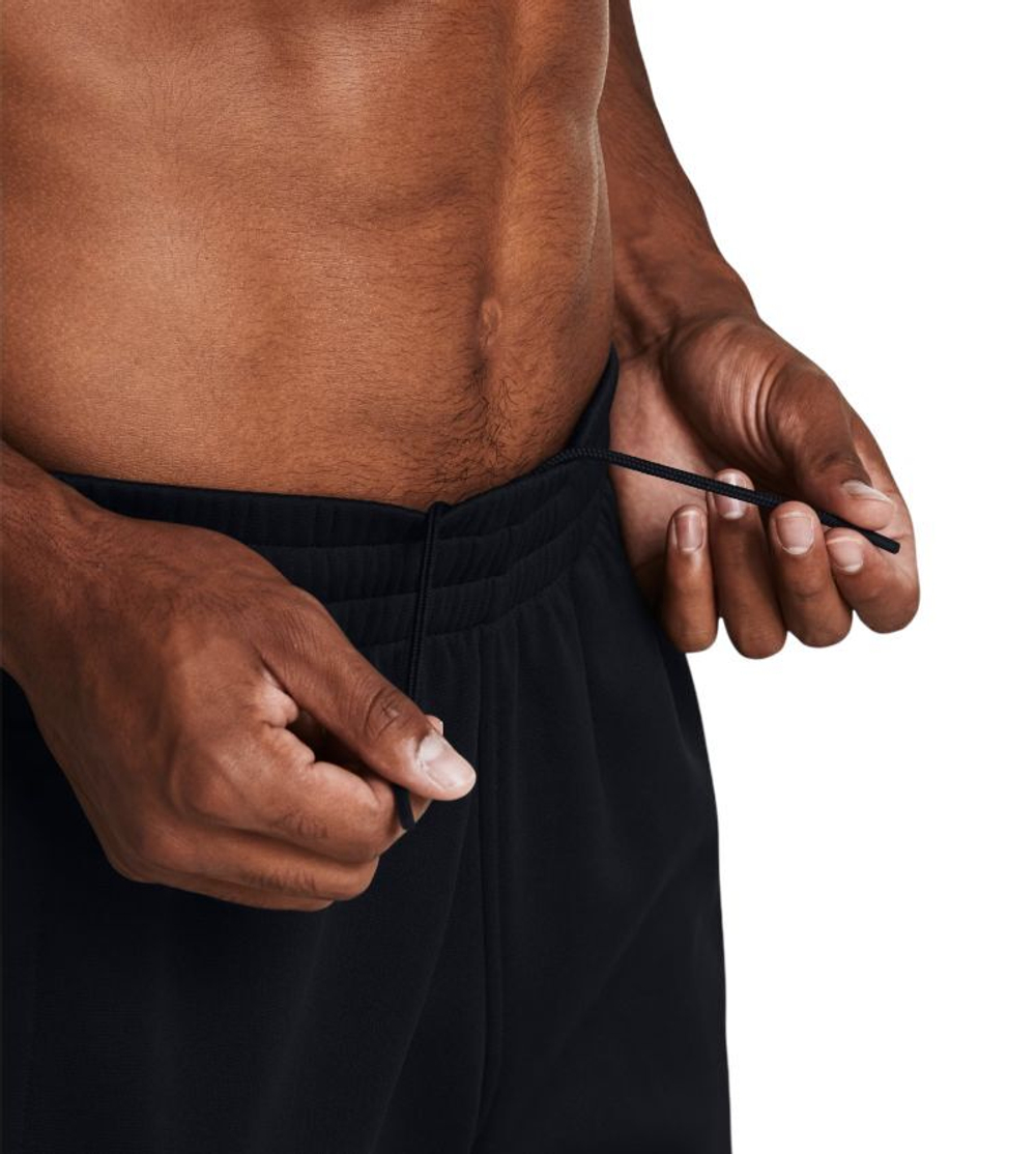 Мужские теннисные штаны Under Armour Men's Armour Fleece - black