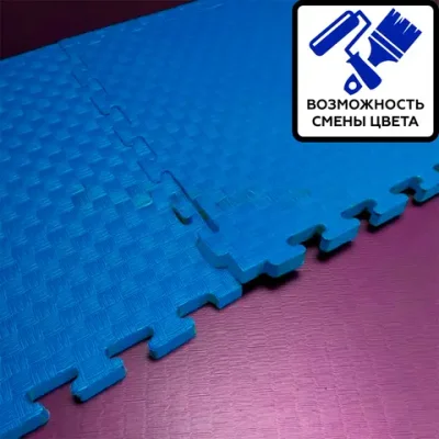 Мягкий пол "Соломка" 500x500x20 мм 40 шор