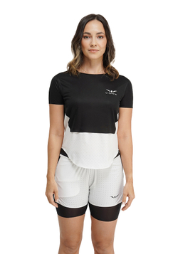 ШОРТЫ ЖЕНСКИЕ VAPOR | BLACK WHITE