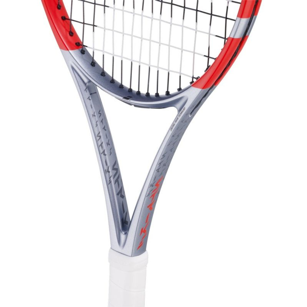 Теннисная ракетка Babolat Pure Strike Lite 4-gen - grey/fluo strike + струны