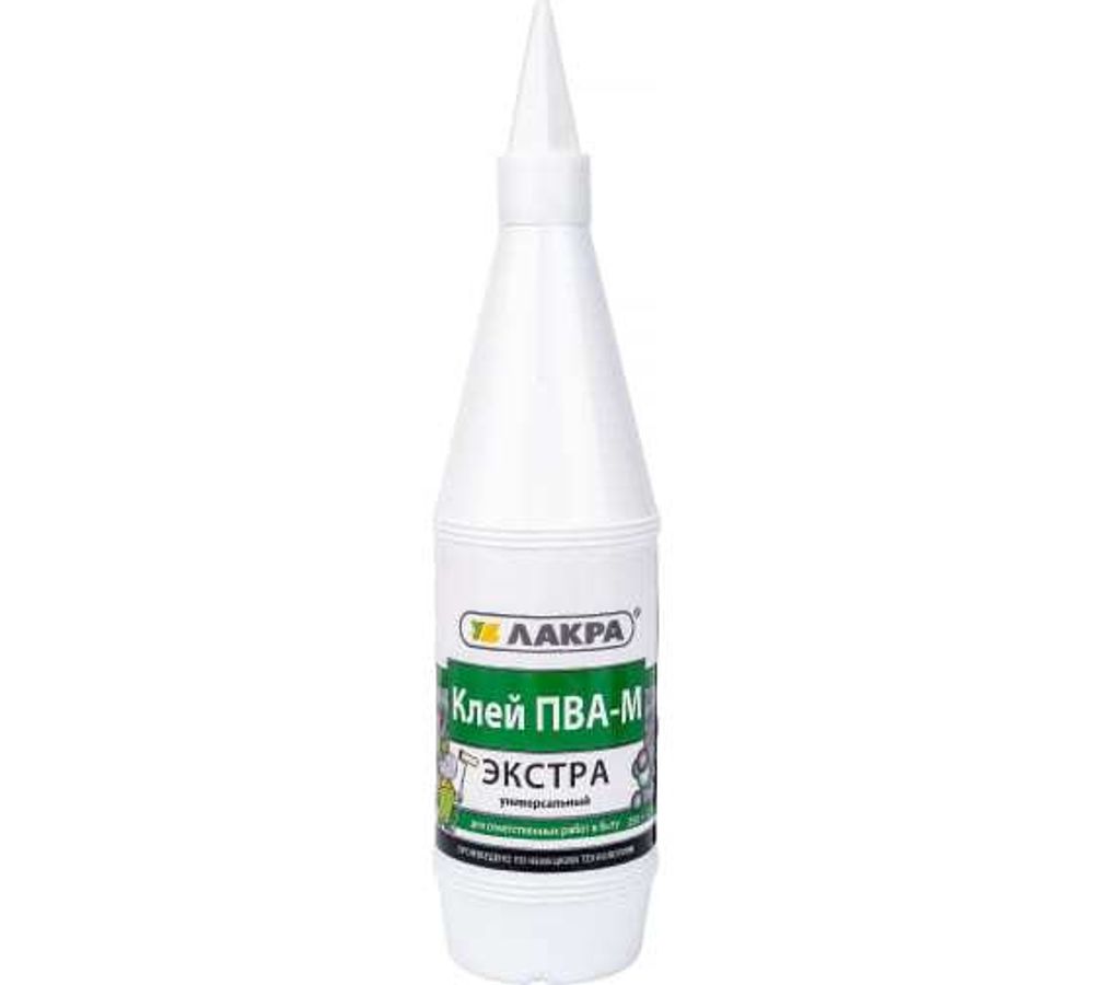 Клей ПВА-М ЭКСТРА унив 250 г. ЛАКРА