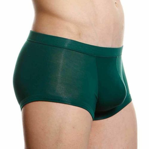 Мужские трусы боксеры темно-зеленые Aussiebum Man Green Boxer AB00249