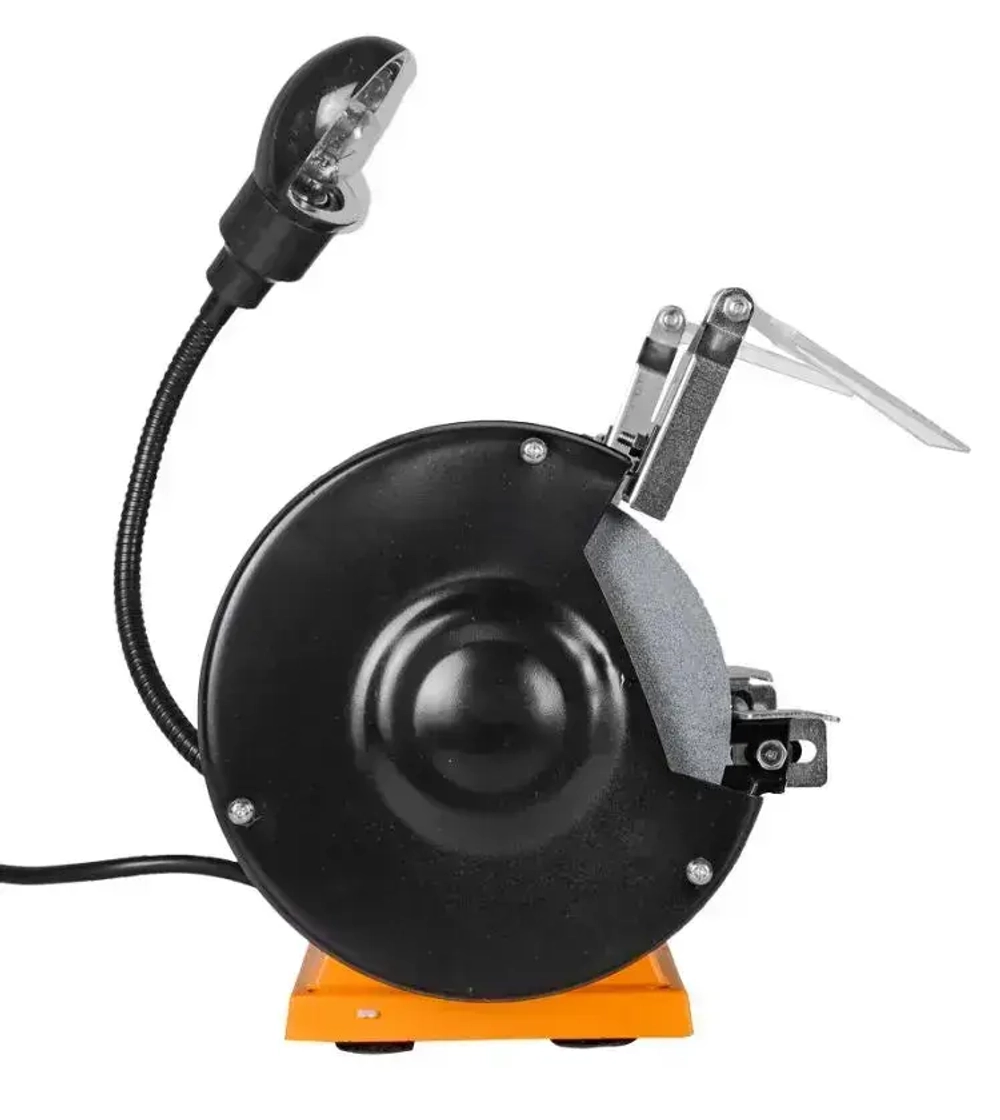 Точильный станок Вихрь ТС-2OO (0,2 кВт, 220 В, 2950 об/мин, круг 150 мм, подсветка) для ножей / многофункциональный/ 1 год гарантии