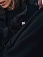 Худи One Two Zip-Up Hoodie Logo черные