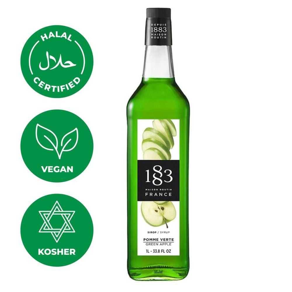 Сироп Яблоко зеленое 1л 1883 Maison Routin