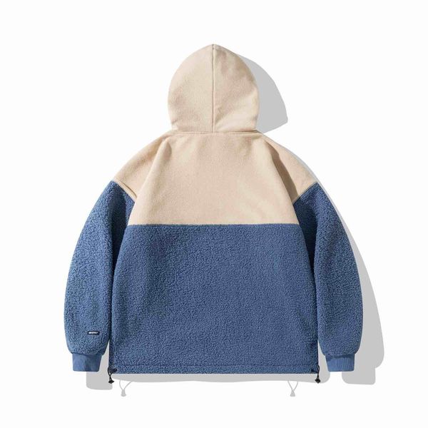 Худи Little Lamb синий/песочный - фото 2