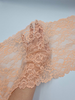 Кружево эластичное оранжевое КС45 (23 см)