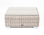 "Лунго" журнальный столик плетеный, цвет бежевый