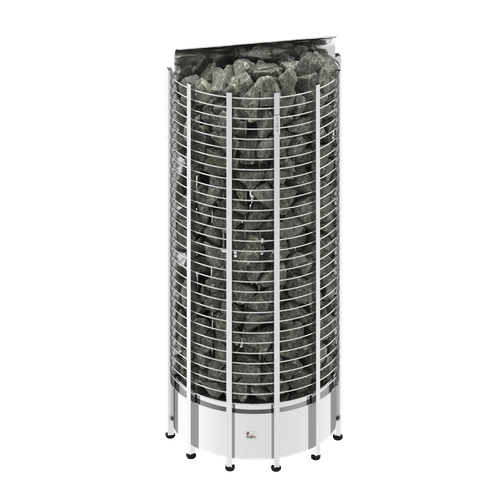 SAWO Электрическая печь TOWER вертикальная, пристенная, 10,5 кВт, TH9-105NS-WL-P , выносной пульт (пульт и блок мощности докупаются отдельно)