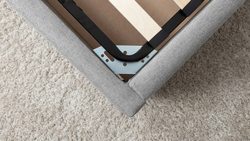 Кровать Мия 160 серая