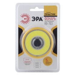 Светодиодный фонарь ЭРА Рабочие Практик RB-703 на батарейках с присоской | Рабочие  фонари