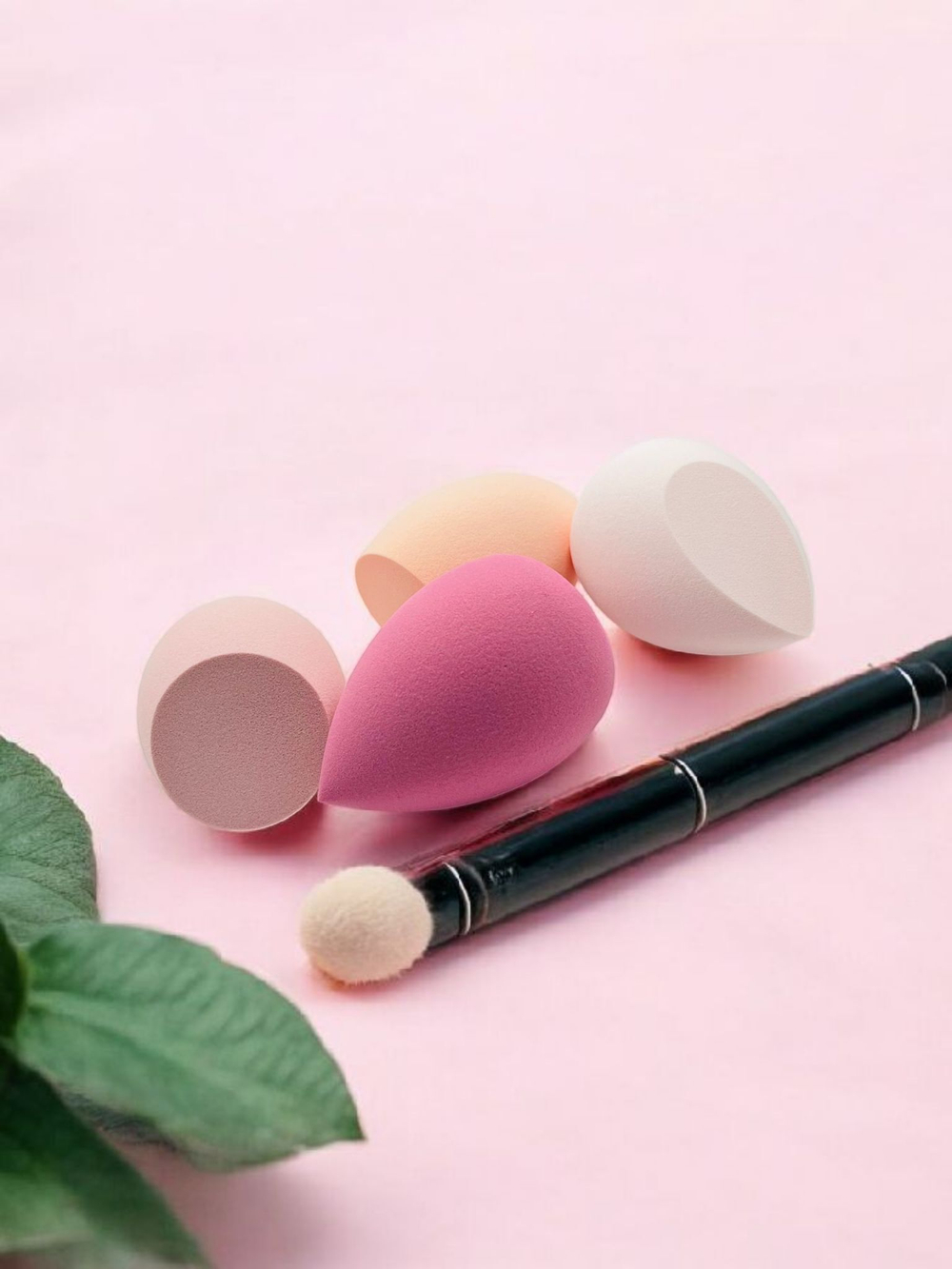 Спонжи для макияжа лица, набор 4шт Brand-is