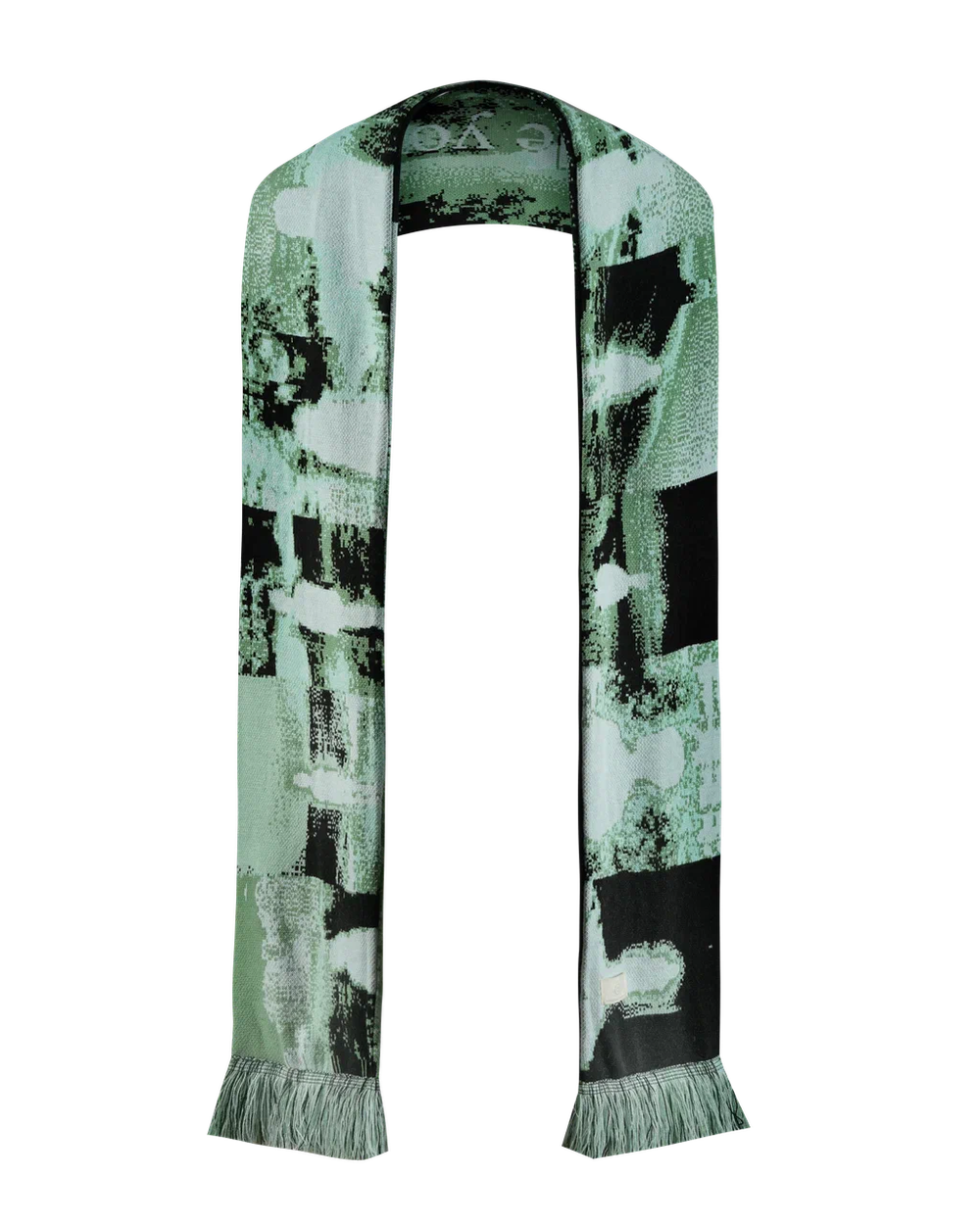 IPSUM green scarf