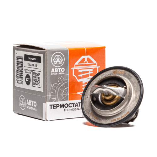 Термостат 82°С, КамАЗ, ГАЗ, ПАЗ, дв. CUMMINS (ан. 5337966, 5256423, 4929642)