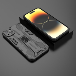 Противоударный чехол с подставкой Transformer для iPhone 15 Plus