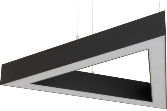 Светильник LED Trio трехлучевой 270W 2600мм*3 4000К черный подвесной IP40