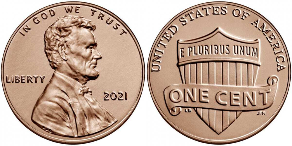 США 1 цент, 2010-2024 Линкольн UNC
