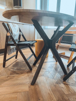 Стол кухонный овальный