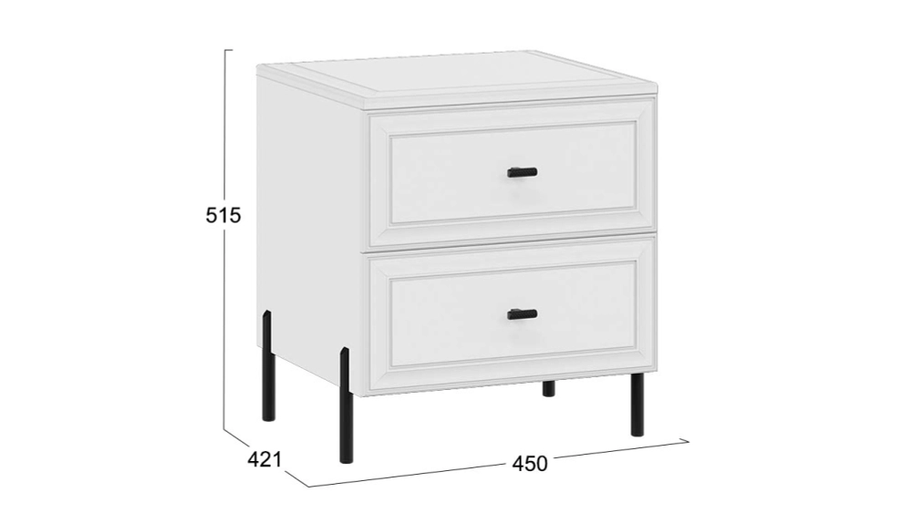 Тумба прикроватная Пандора