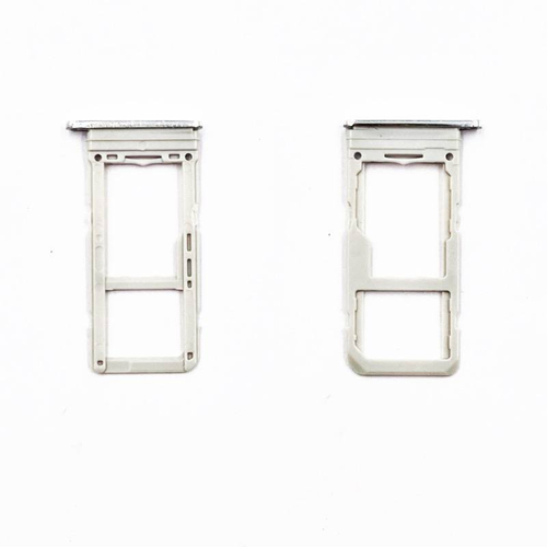 Контейнер SIM для Samsung G950F/G955F (S8/S8+) Серебро