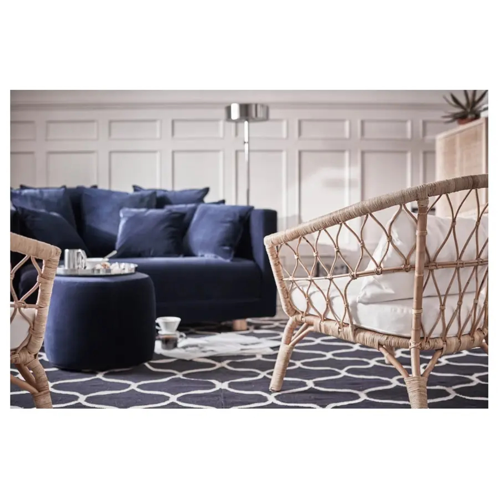 Кресло садовое - IKEA STOCKHOLM, 79х87 см, светло-коричневый, СТОКГОЛЬМ ИКЕА