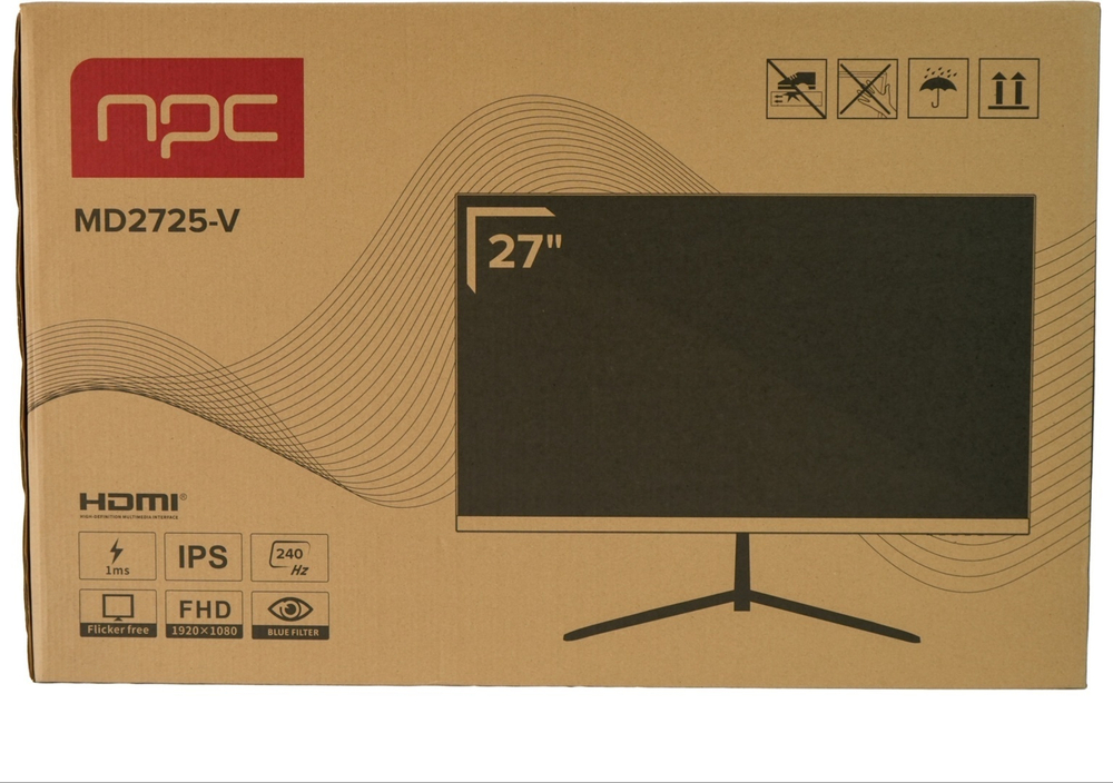 Монитор 27" NPC MD2725-V черный