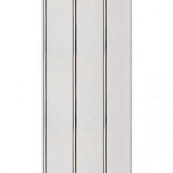 Потолочная панель ПВХ Трёхсекционная Хром 3000х240 мм