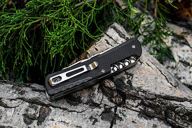Нож multi-functional Ruike LD31-B Trekker 12C27 Чёрный (18 инструментов)
